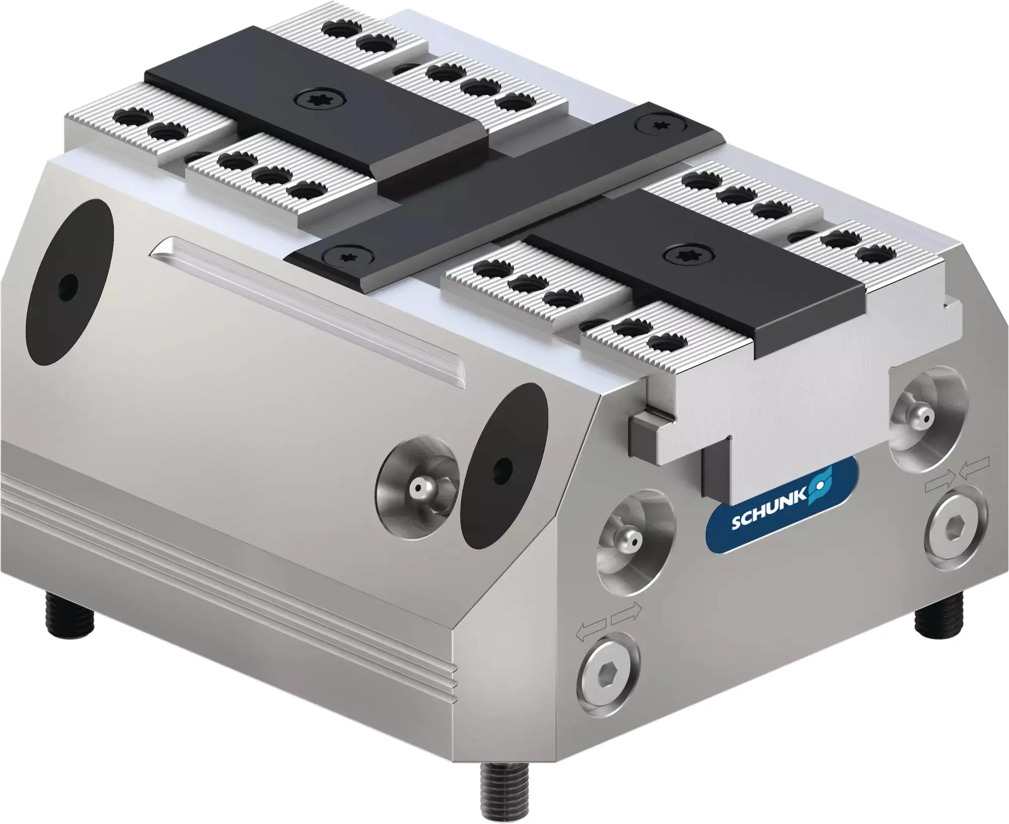 Produktfoto 1 von SCHUNK KSP3-LH 160-Z, Pneumatische 2-Backen-Kraftspannblöcke