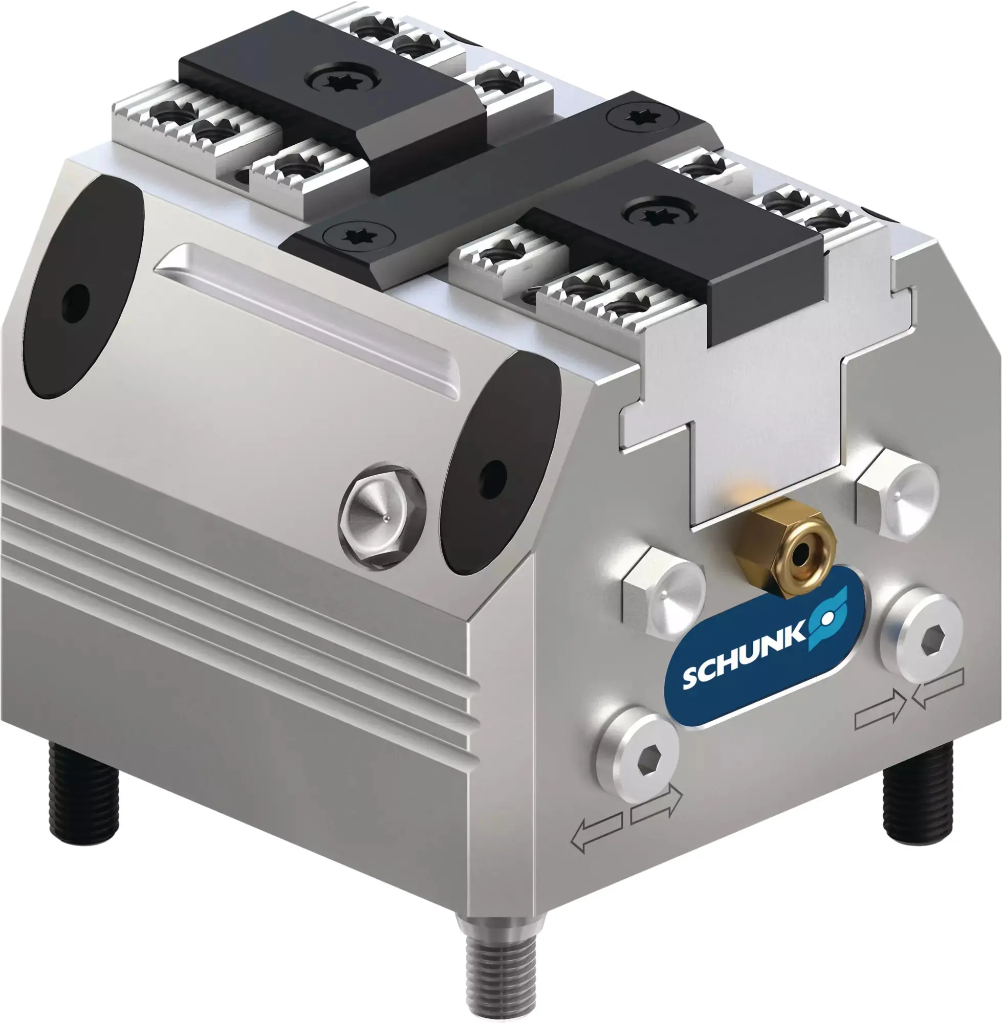 Produktfoto 1 von SCHUNK KSP3 64, Pneumatische 2-Backen-Kraftspannblöcke