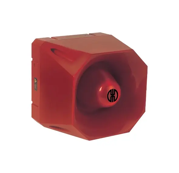 Produktfoto 1 von Werma 142.000.68, Mehrtonsirene WM 42 T&ouml;ne 115-230VAC RD