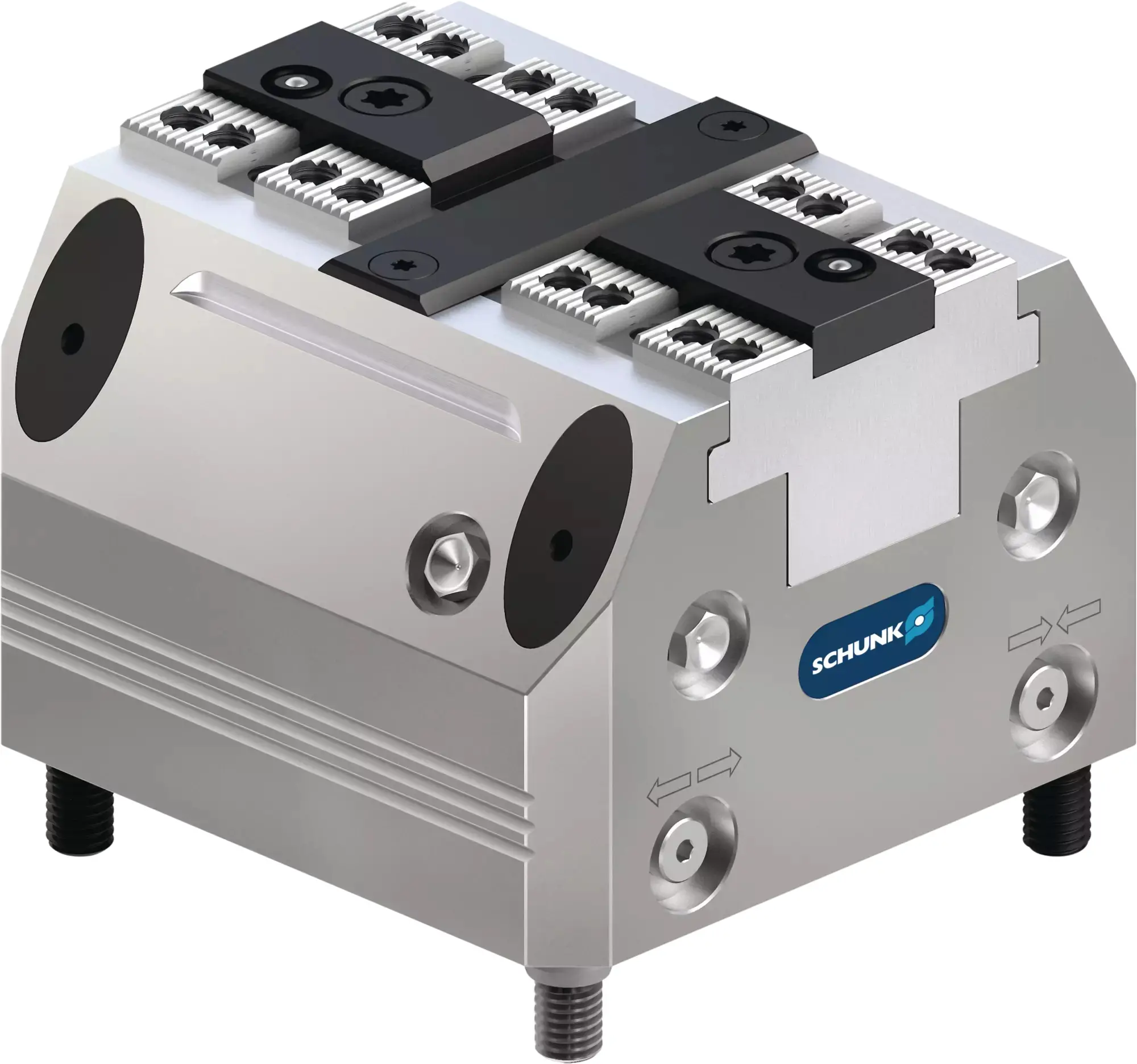 Produktfoto 1 von SCHUNK KSP3-F 100-PM, Pneumatische 2-Backen-Kraftspannblöcke