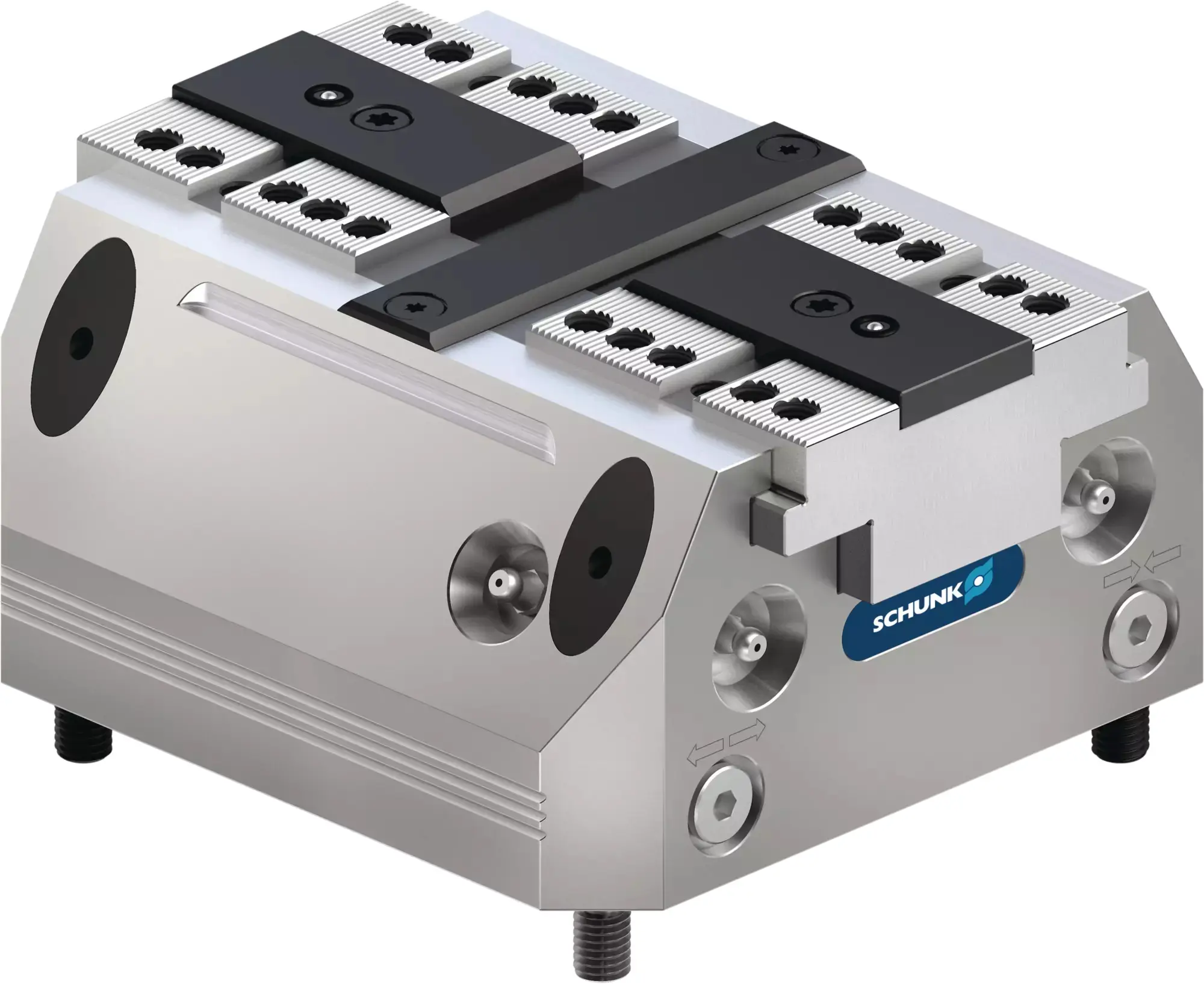 Produktfoto 1 von SCHUNK KSP3-LH 160-AS-PM, Pneumatische 2-Backen-Kraftspannblöcke