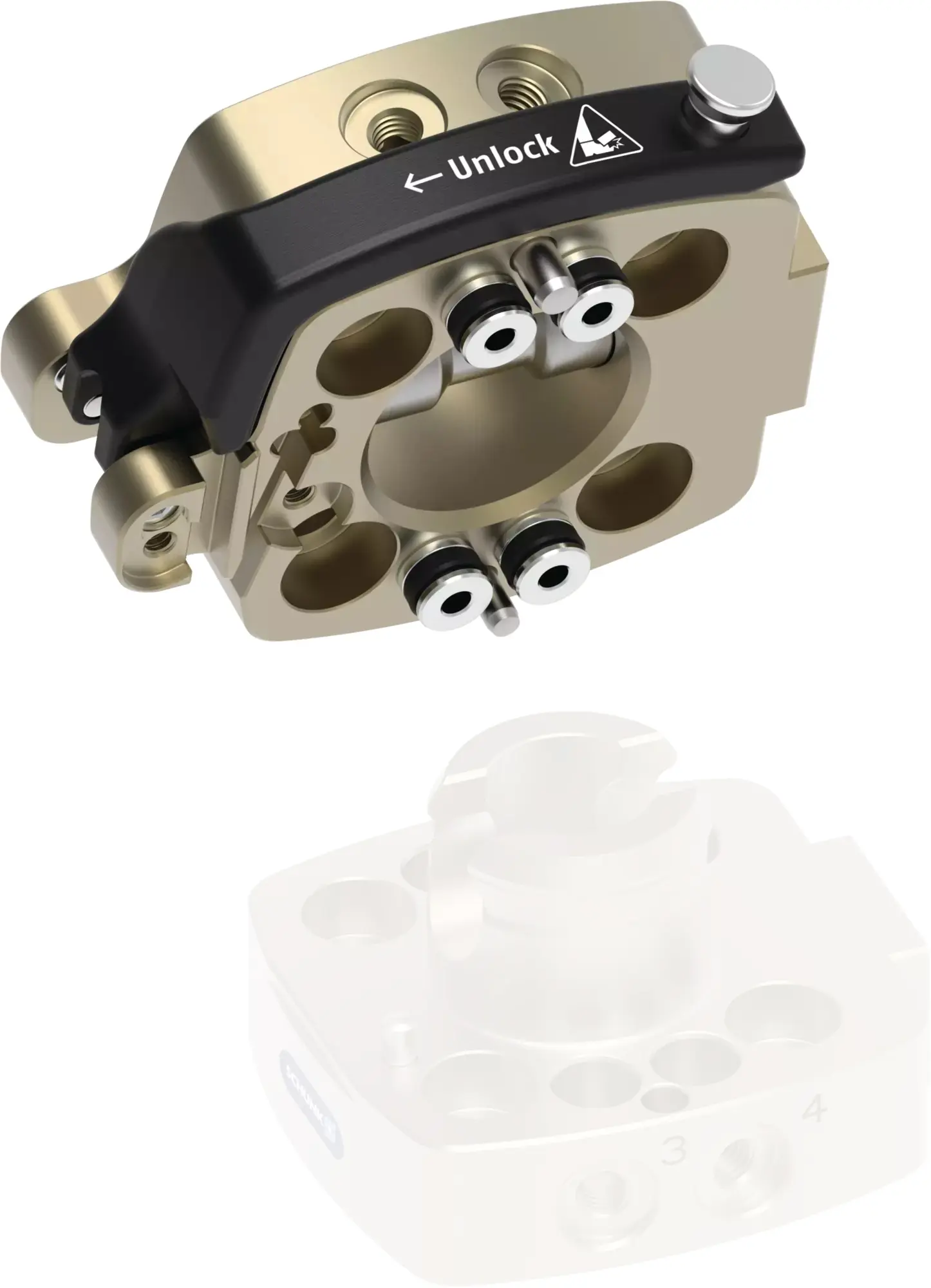 Produktfoto 1 von SCHUNK CMS 040-K-B, Manuelles Wechselsystem
