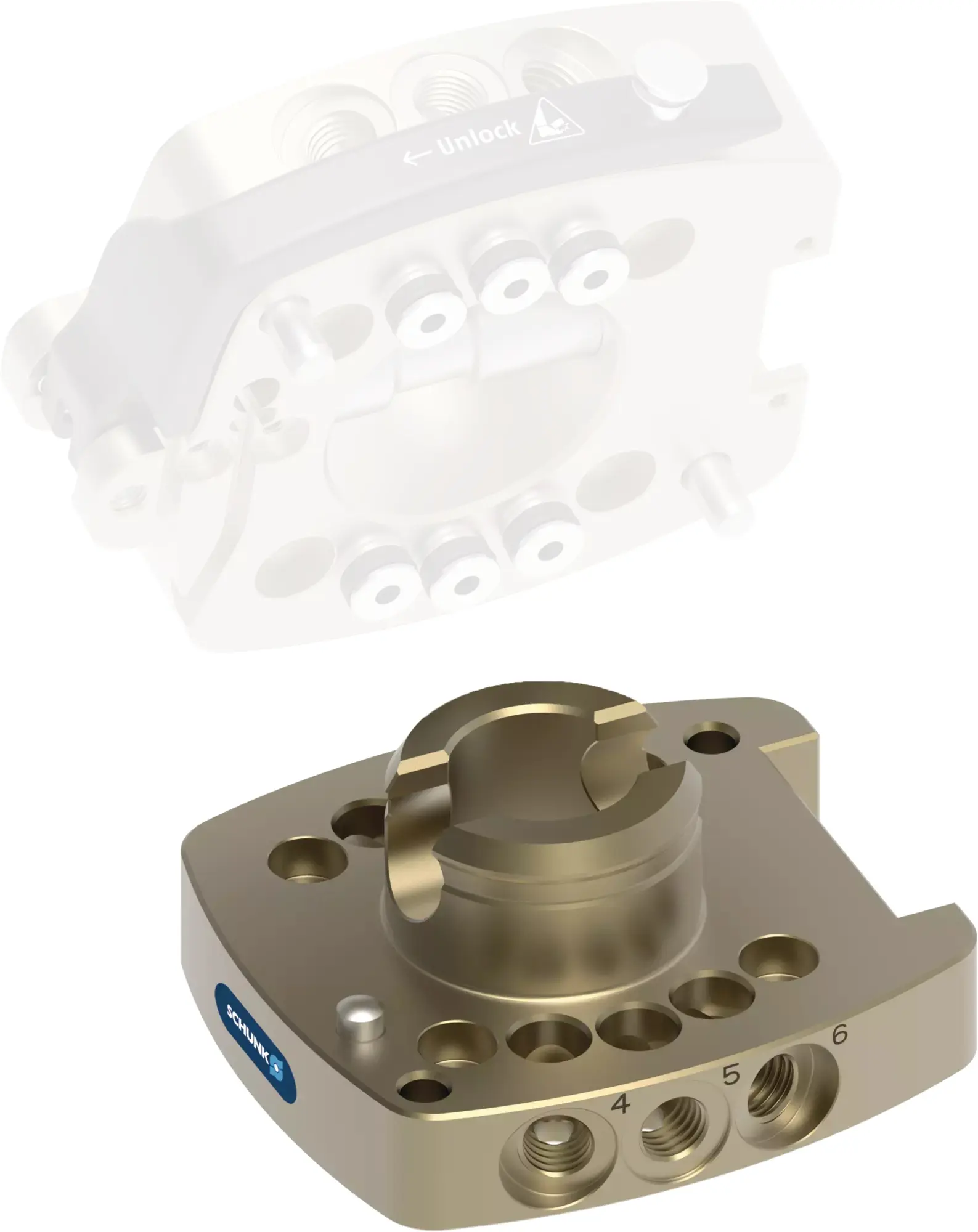 Produktfoto 1 von SCHUNK CMS 063-A-B, Manuelles Wechselsystem