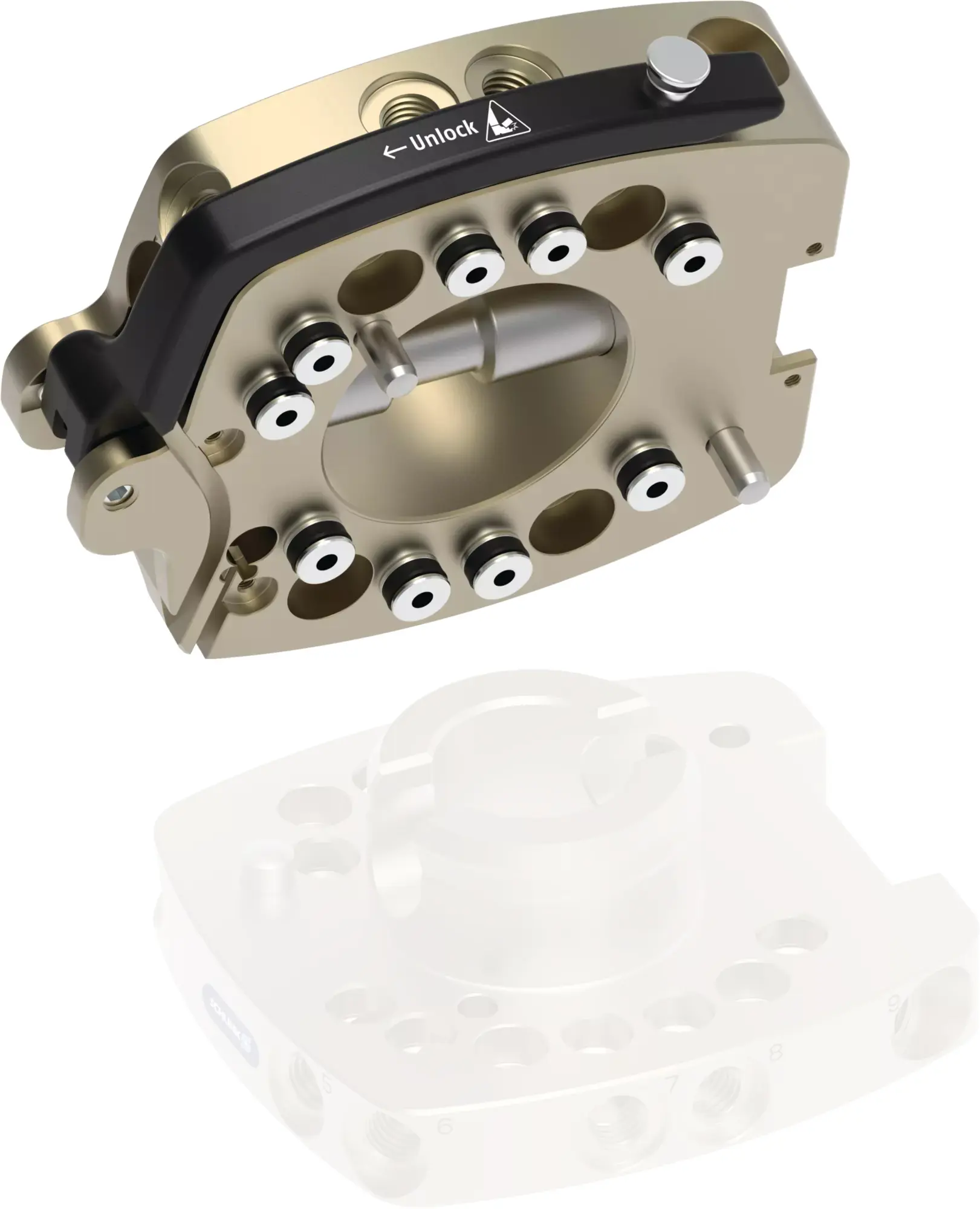 Produktfoto 1 von SCHUNK CMS 080-K, Manuelles Wechselsystem