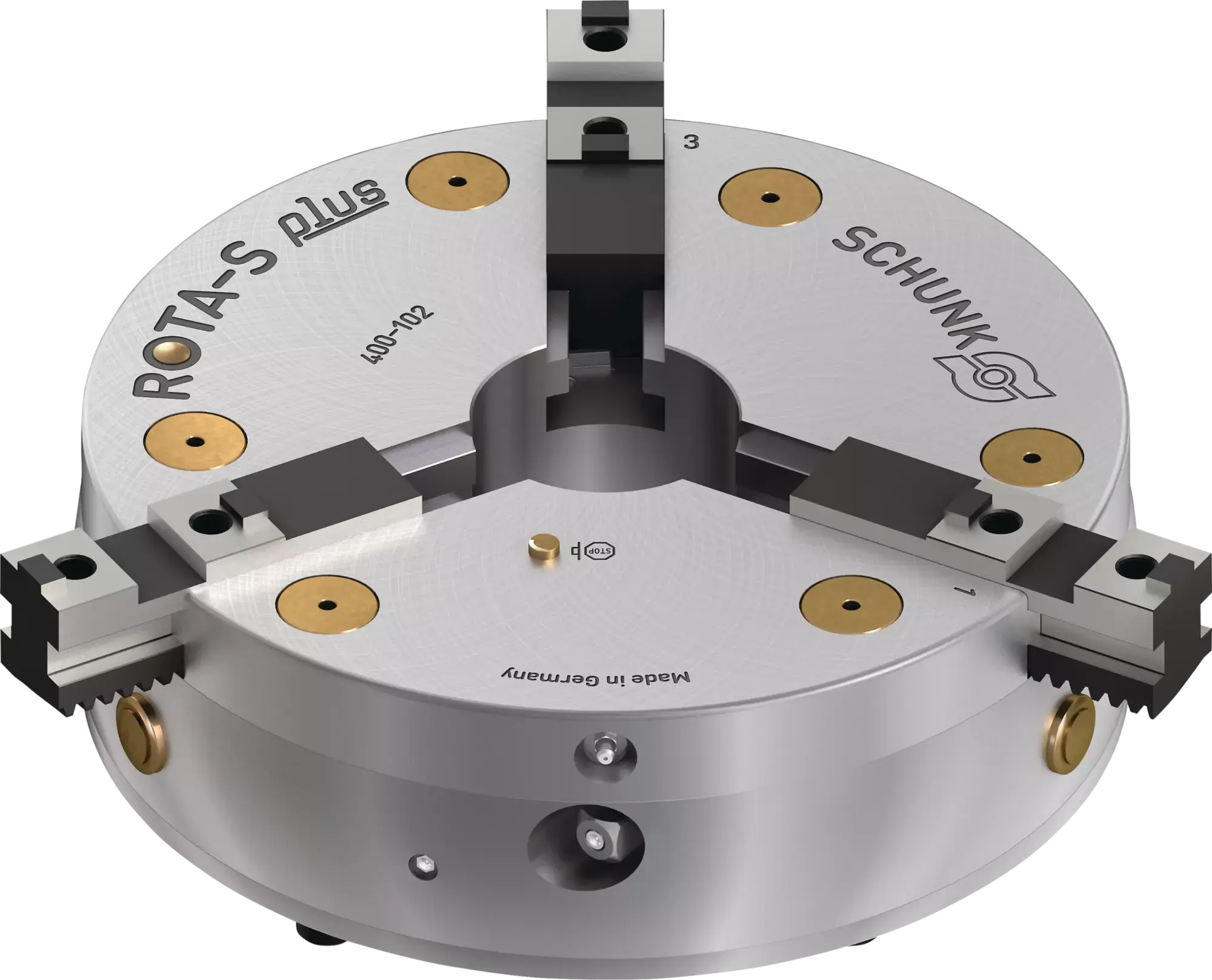 SCHUNK ROTA-S plus 400 Z380-SFG, Stationäre 3-Backenfutter, manuell betätigt