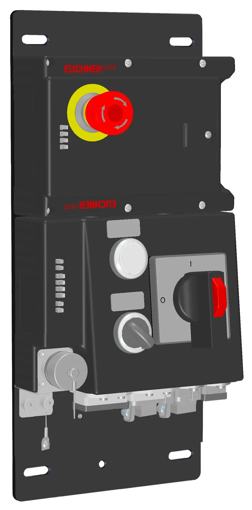 Produktfoto 1 von Euchner MGB-L1B-PNA-R-156194, Auswertemodul und Busmodul+4 Bedienelementen