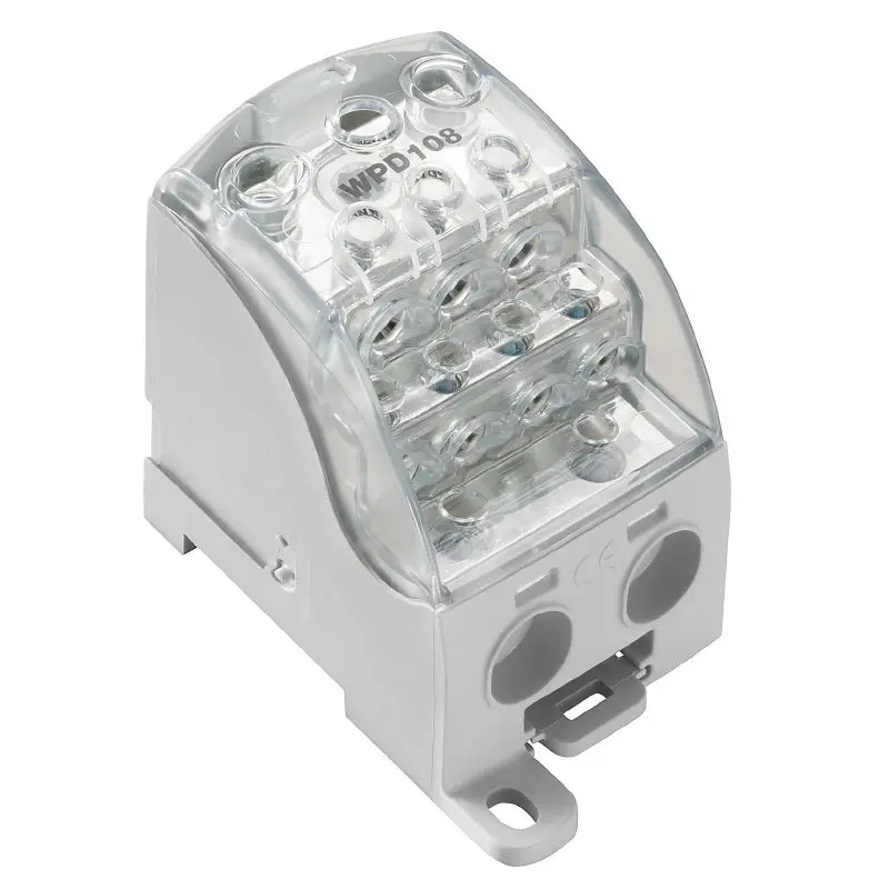 Produktfoto 1 von WEIDMÜLLER WPD 108 1X120/2X35+3X25+4X16 GY, Potentialverteilerklemme