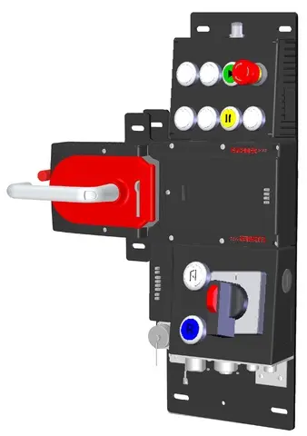 Produktfoto 1 von Euchner MGB-L2HECB-PNA-L-157125, Auswertemodul+Bedienmodul+11 Elemente