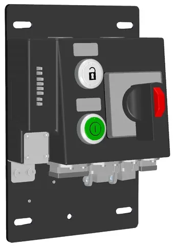 Produktfoto 1 von Euchner MGB-B-A4W2A2-PN-157325, Busmodul+3 Bedien- und Anzeigeelementen
