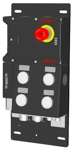 Produktfoto 1 von Euchner MGB-L1B-PNA-L-159092, Auswertemodul und Busmodul+4 Bedienelementen