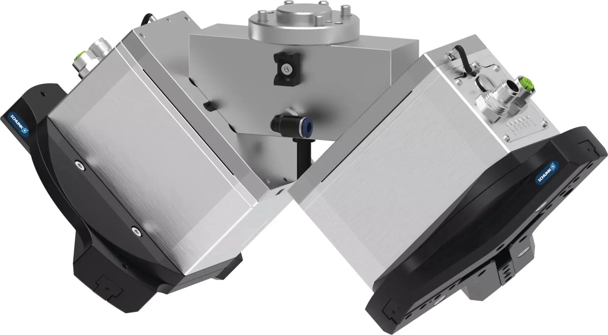 Produktfoto 1 von SCHUNK AKO 2xEZU35/ISO80, Roboter Verbindungspaket