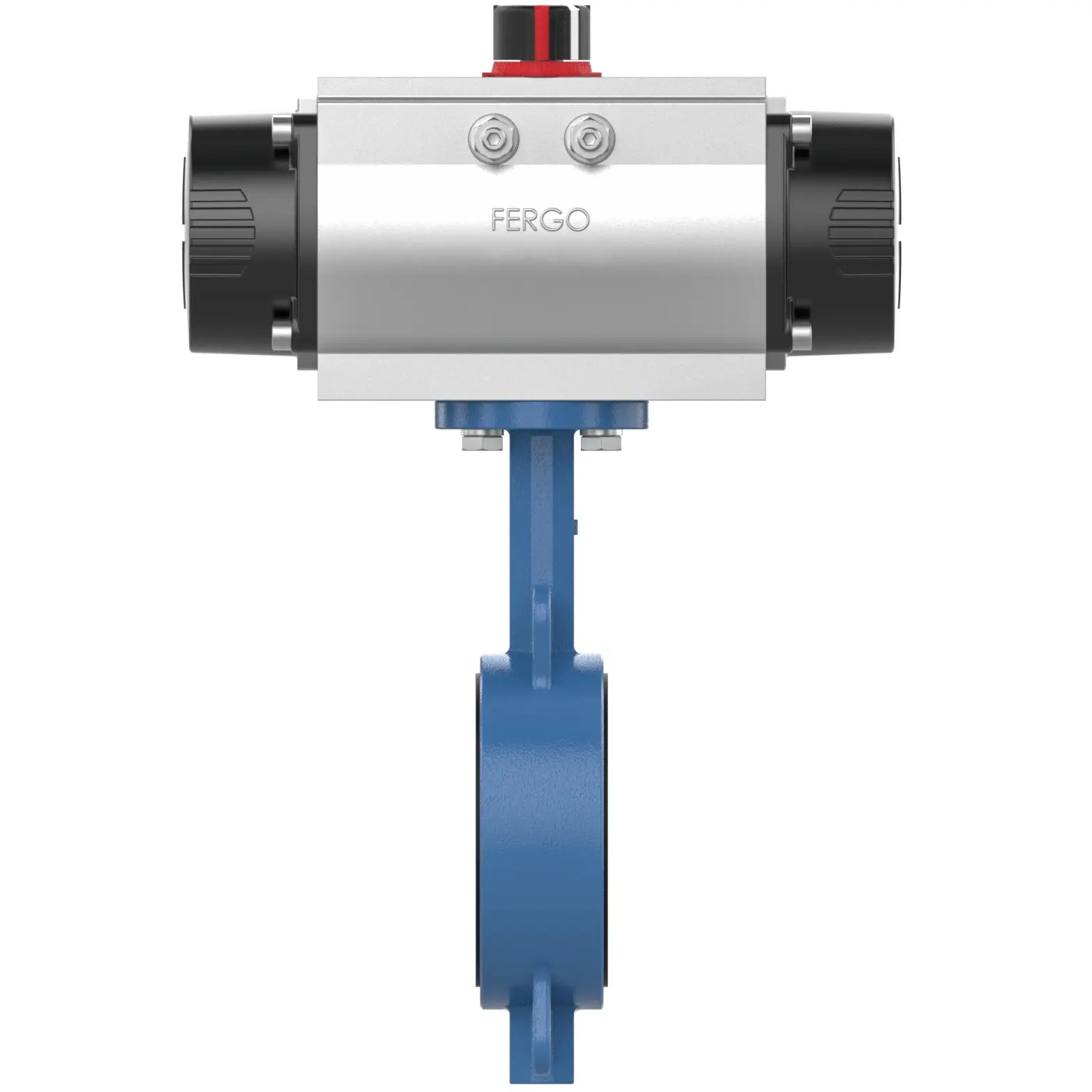 Produktfoto 1 von Fergo AK200 Absperrklappe DN 100 PN10/16 EPDM einfachwirkend pneumatisch