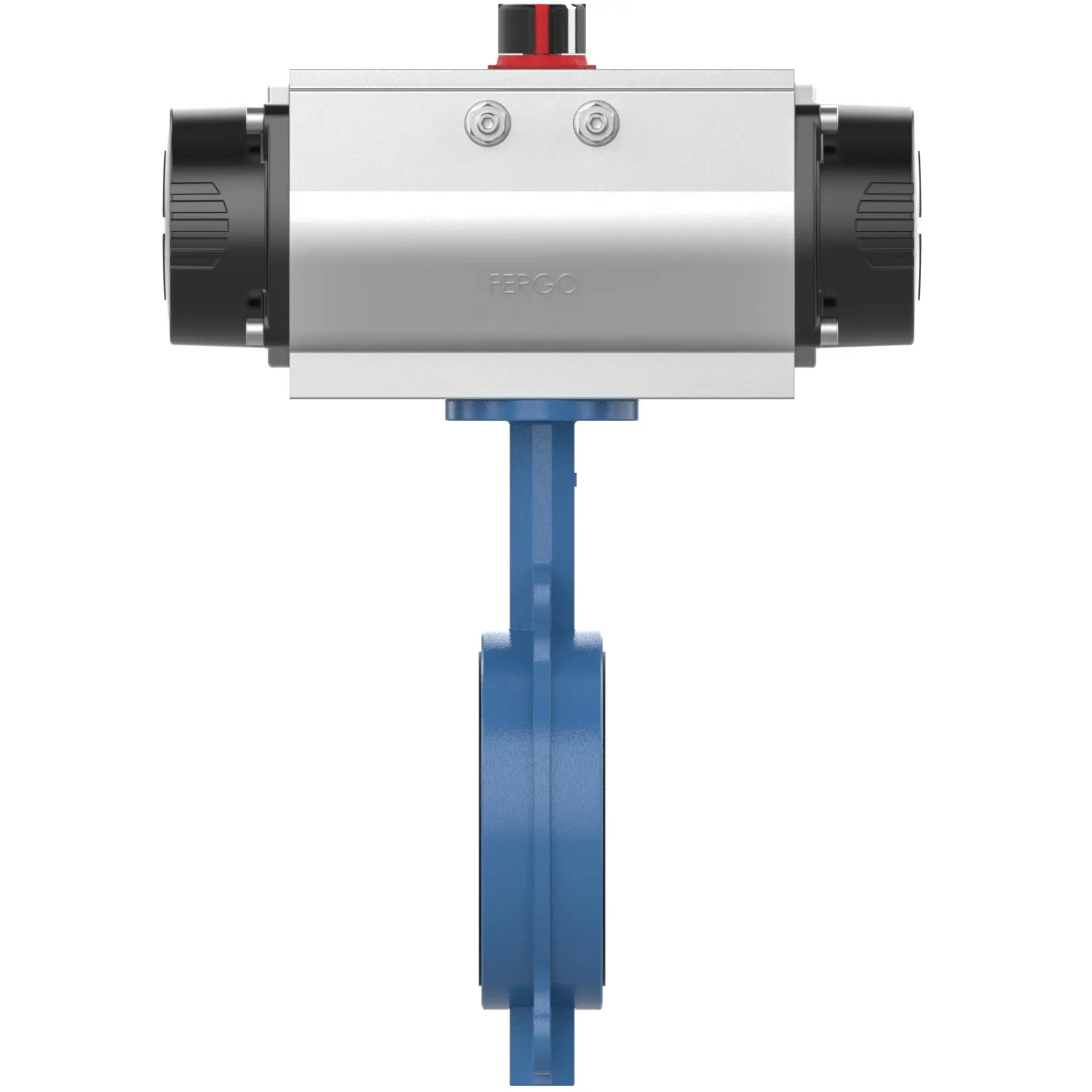 Produktfoto 1 von Fergo AK200 Absperrklappe DN 125 PN10/16 EPDM einfachwirkend Antrieb