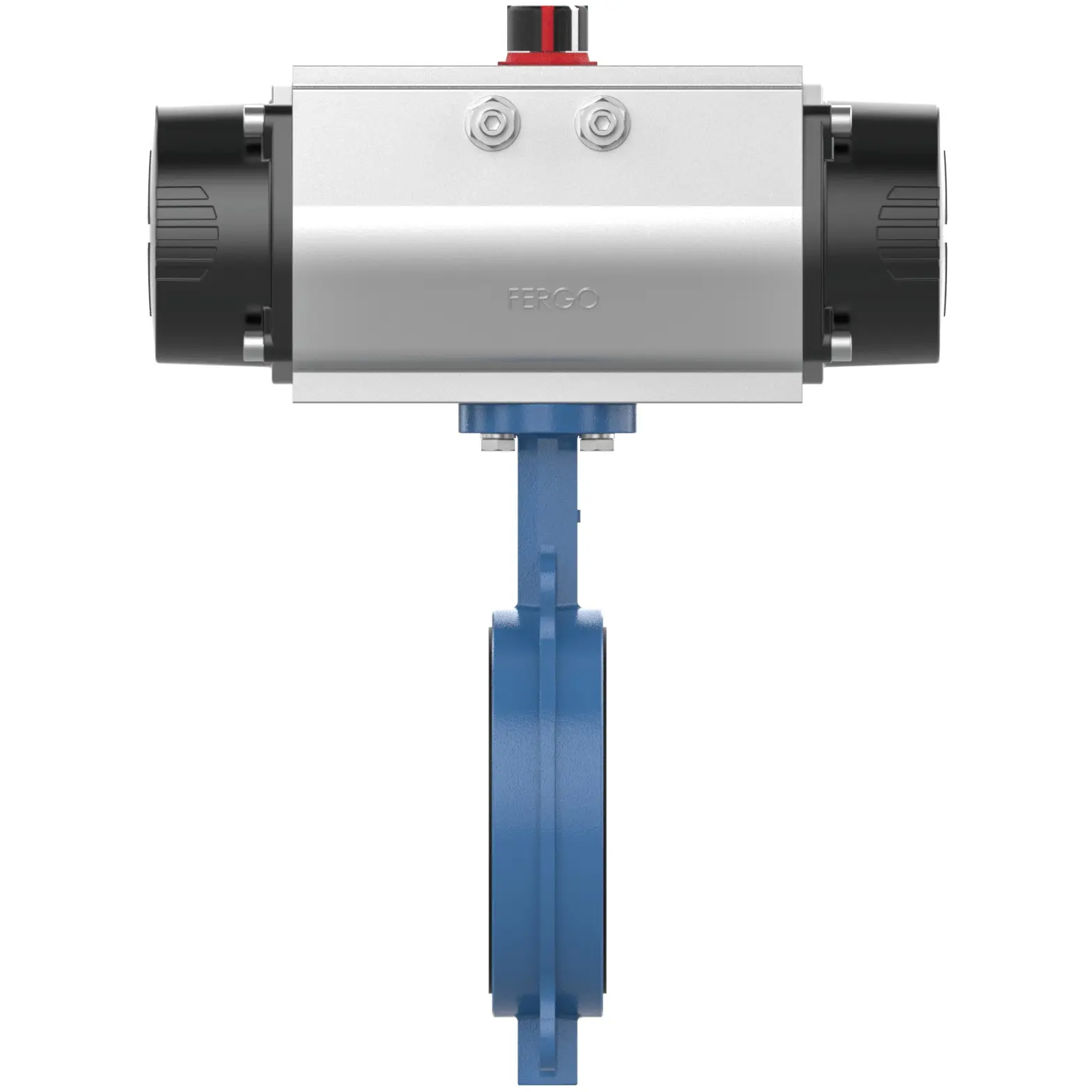 Produktfoto 1 von Fergo AK200 Absperrklappe DN 150 PN10/16 NBR einfachwirkend Antrieb