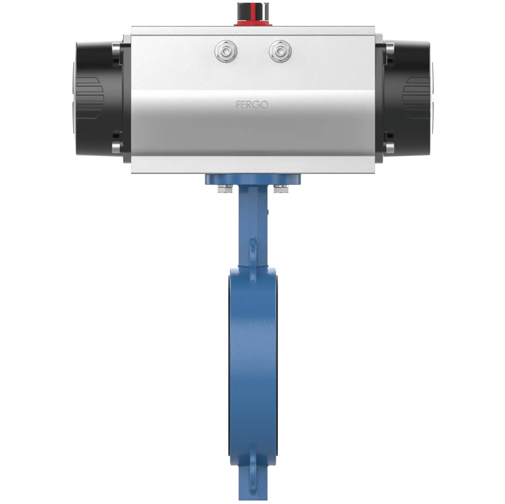 Produktfoto 1 von Fergo AK200 Absperrklappe DN 200 PN10/16 NBR einfachwirkend Antrieb