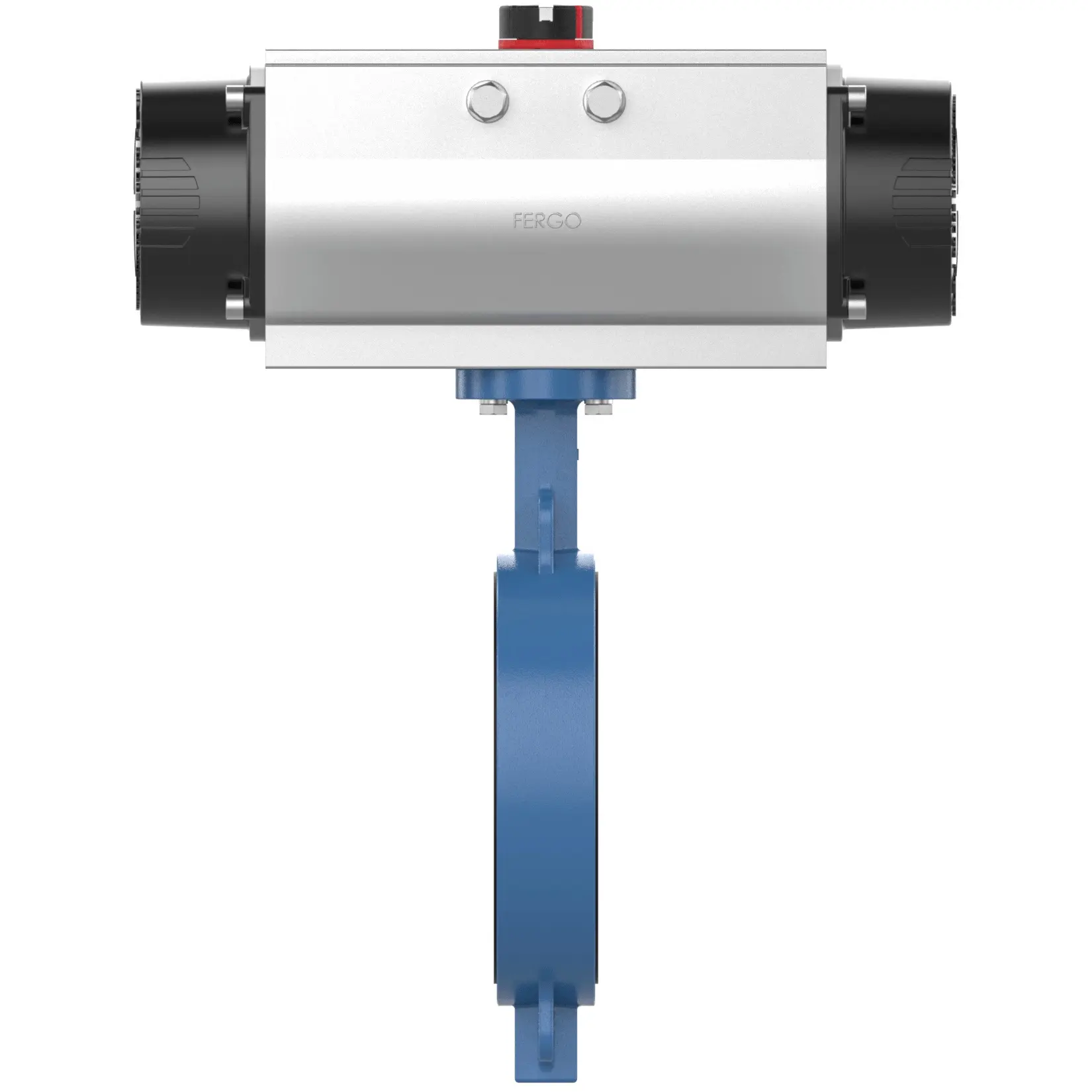 Produktfoto 1 von Fergo AK200 Pneuamtische Absperrklappe DN 250 PN10/16 EPDM einfachwirkend