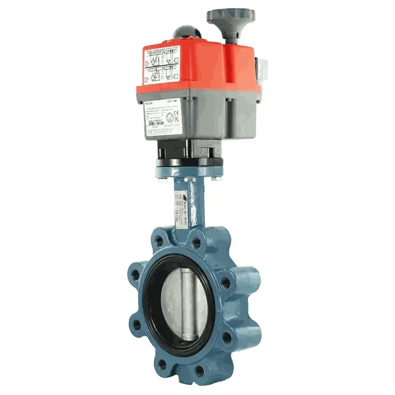 Produktfoto 1 von Fergo AK201 Absperrklappe DN 125 PN10/16 EPDM elektrisch 24V 230V 240V AC/DC