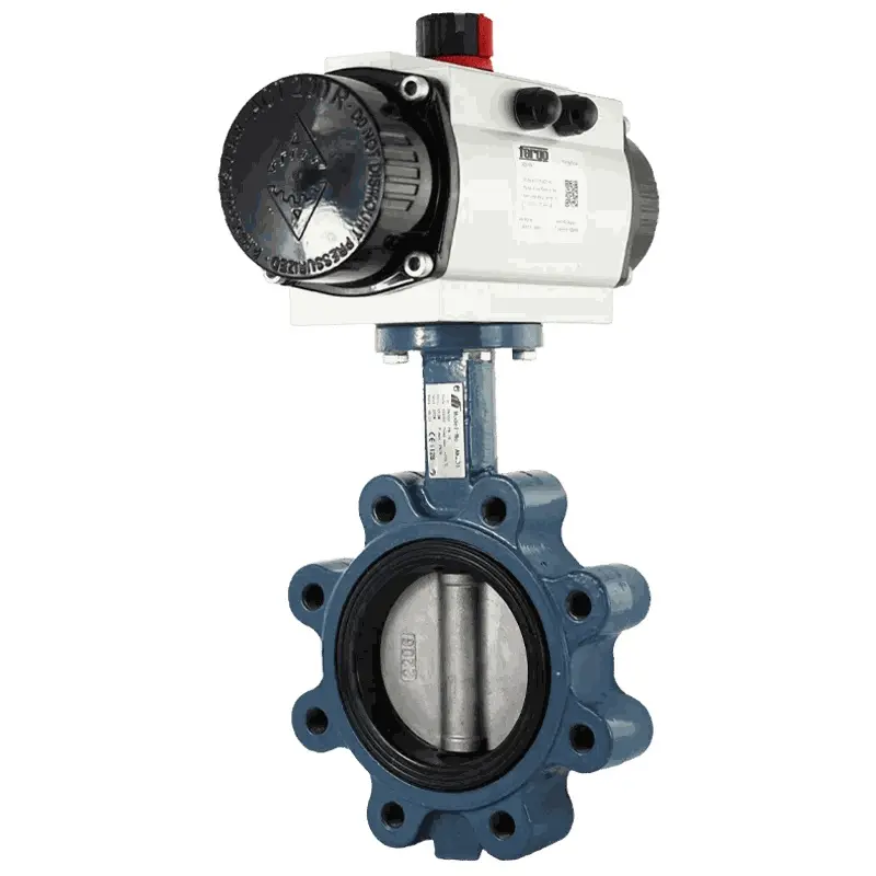 Produktfoto 1 von Fergo AK201 Absperrklappe DN 50 PN10/16 NBR einfachwirkend pneumatisch