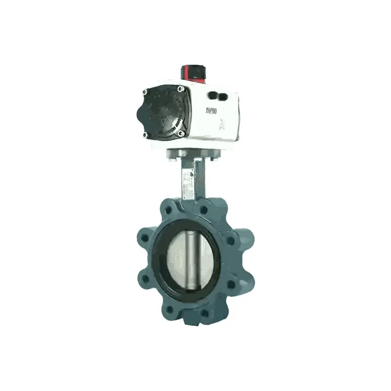 Produktfoto 1 von Fergo AK201 Absperrklappe DN 80 PN10/16 EPDM doppeltwirkend pneumatisch