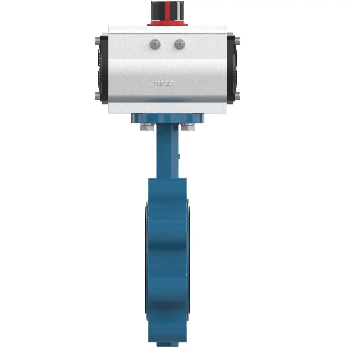 Produktfoto 1 von Fergo AK201 Absperrklappe DN 100 PN10/16 EPDM doppeltwirkend Antrieb