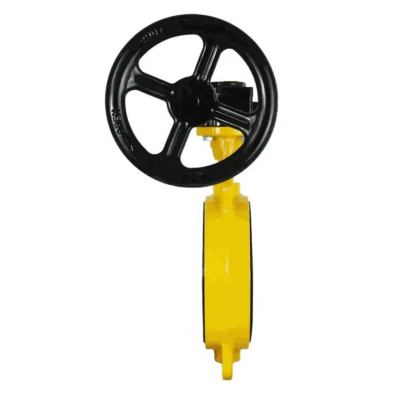 Produktfoto 1 von Fergo AK210G Gas Absperrklappe DN 32 PN16 DVGW-Gas NBR Getriebe