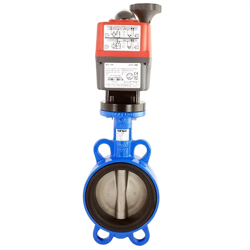 Produktfoto 1 von Fergo AK210W Absperrklappe DN100 PN10/16 DVGW Trinkwasser EPDM Antrieb 24V-230V