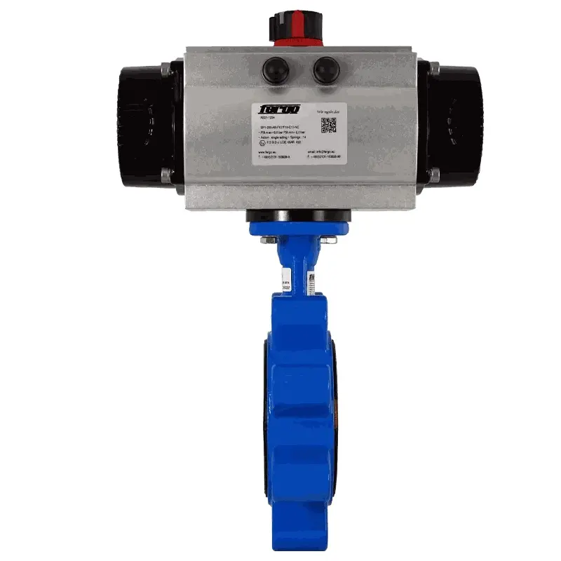 Fergo AK211 Absperrklappe DN 32 PN16 EPDM einfachwirkend pneumatischer Antrieb