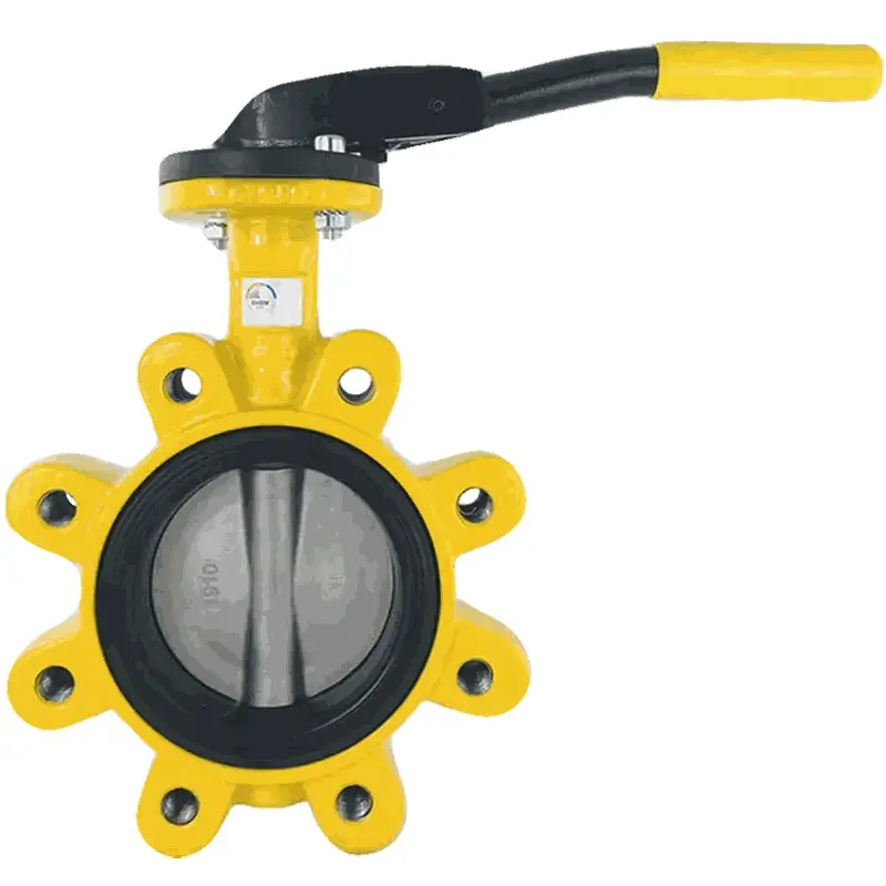 Produktfoto 1 von Fergo AK211G Absperrklappe DN 200 PN10 DVGW Gas NBR Handhebel