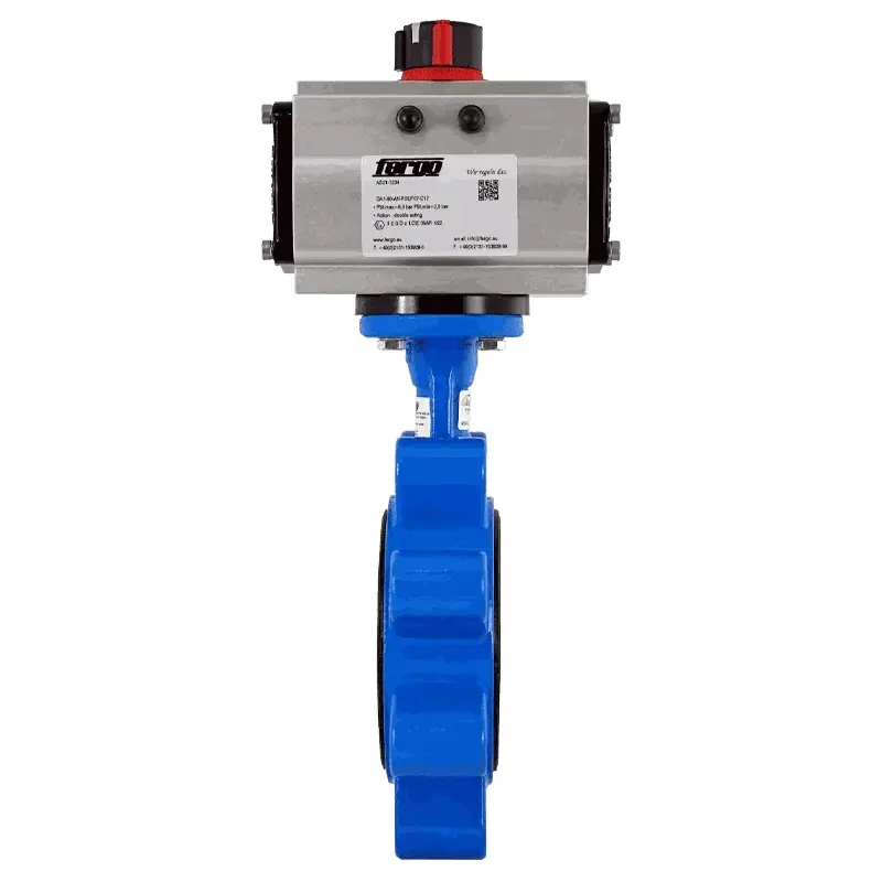 Produktfoto 1 von Fergo AK211W Absperrklappe DN300 PN10 DVGW EPDM doppeltwirkend Antrieb