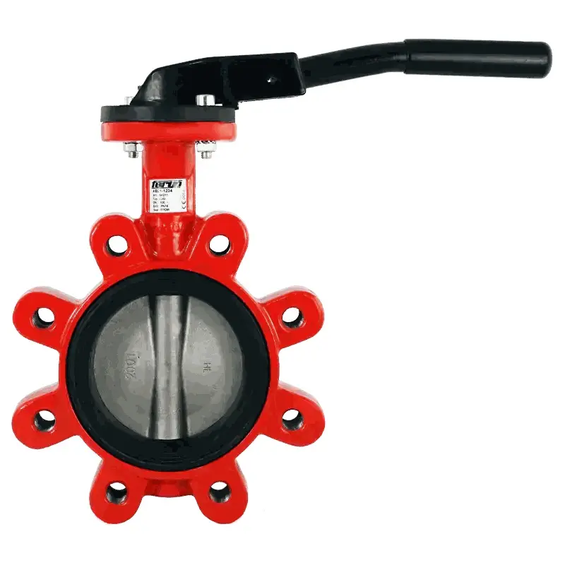 Produktfoto 1 von Fergo AK211 Absperrklappe DN 25 PN16 FPM/FKM (Viton) Handhebel