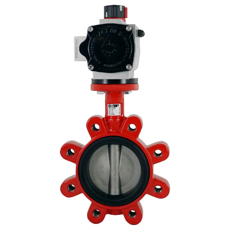 Produktfoto 1 von Fergo AK211 Absperrklappe DN 300 PN10 FPM/FKM (Viton) doppeltwirkend Antrieb