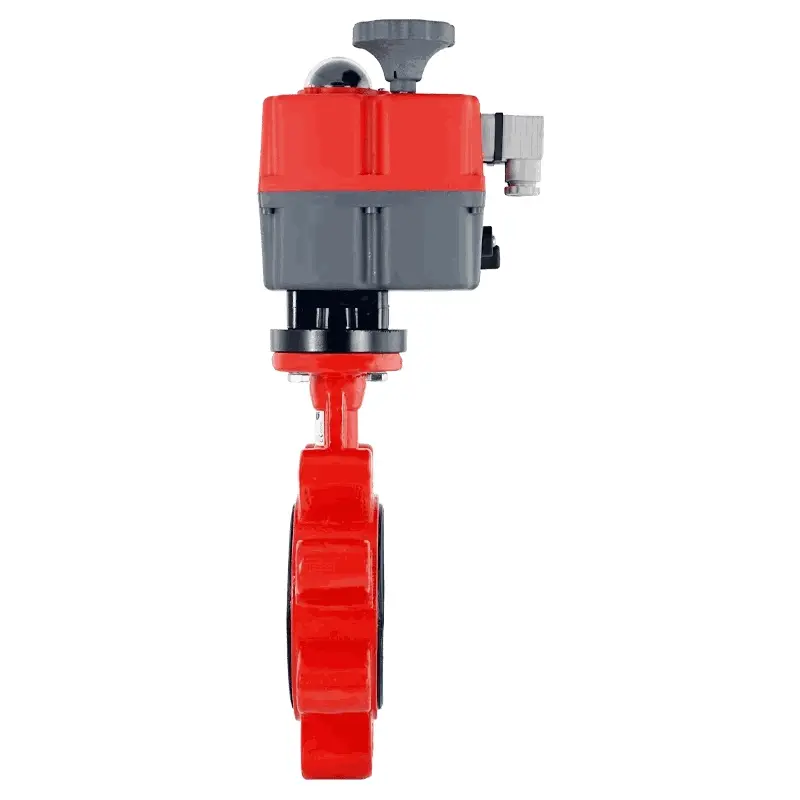 Produktfoto 1 von Fergo AK211 Absperrklappe DN 200 PN10 FPM/FKM (Viton) Schwenkantrieb 24V - 230V