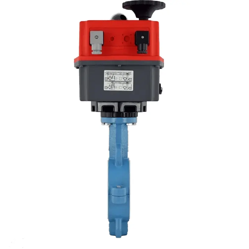 Produktfoto 1 von Fergo AK130 Absperrklappe DN 125 PN16 PTFE elektrischer Antrieb 24V - 230V
