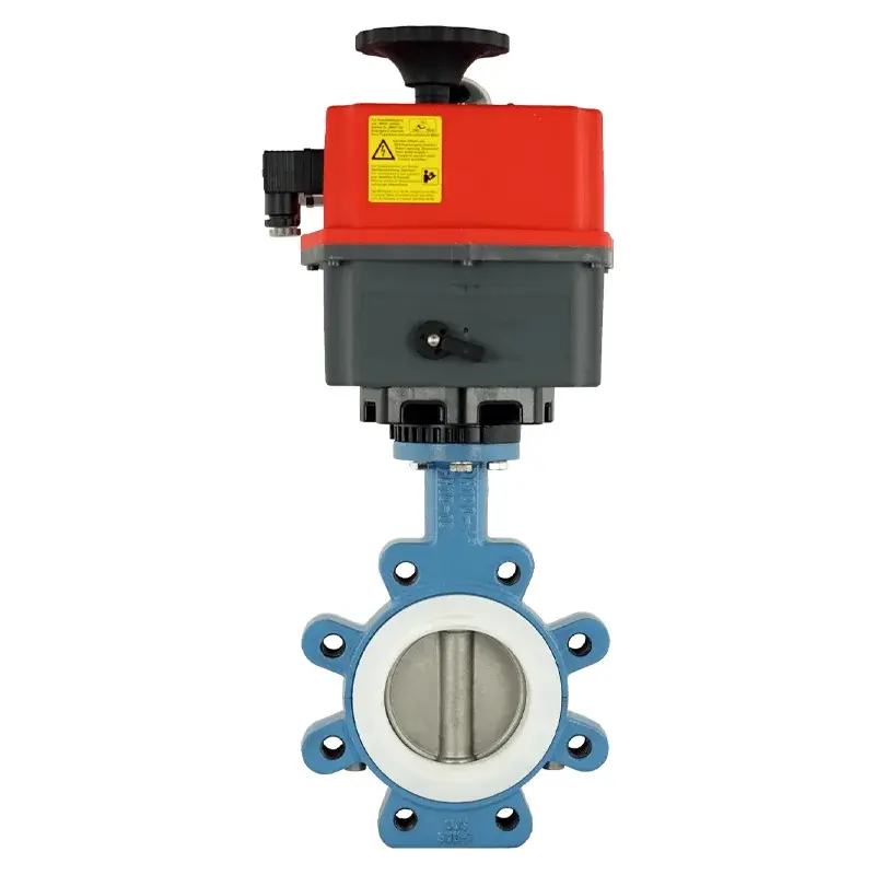 Produktfoto 1 von Fergo AK131 Absperrklappe DN 150 PN16 PTFE elektrischer Antrieb 24V - 230V