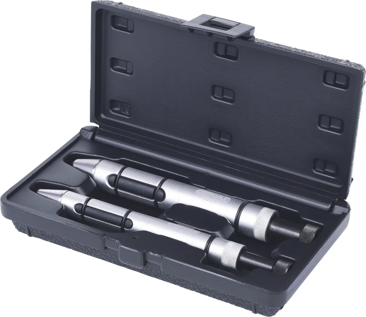 Produktfoto 1 von KS Tools 150.2285, Kupplungs-Zentrierdorn-Satz &Oslash; 15,0 - 26,6 mm, 2-tlg