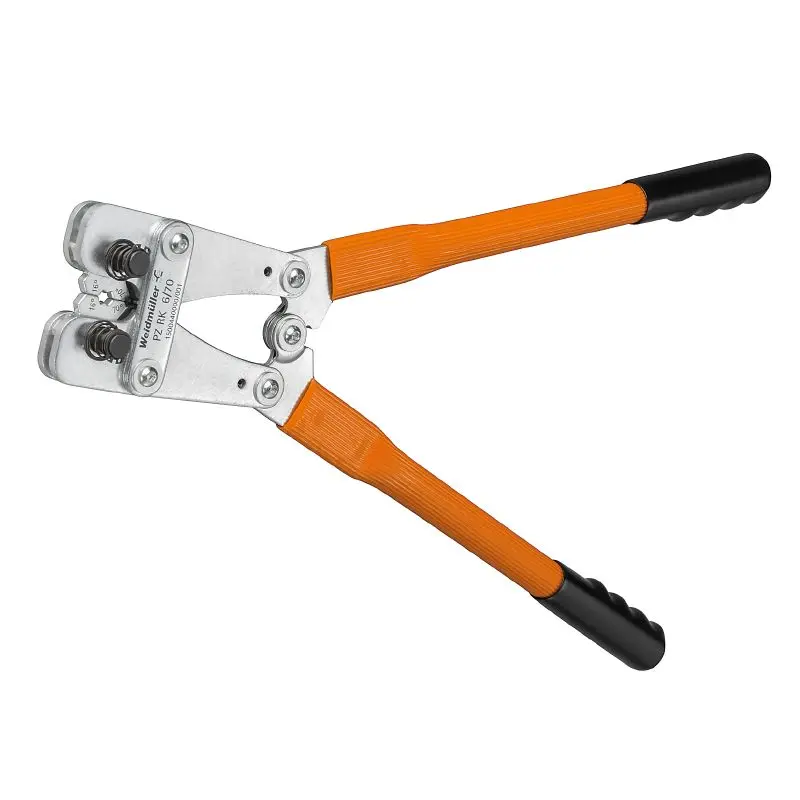 Produktfoto 1 von WEIDMÜLLER PZ RK 6/70, Crimpwerkzeug für Rohr- und Presskabelschuhe, 1500440000