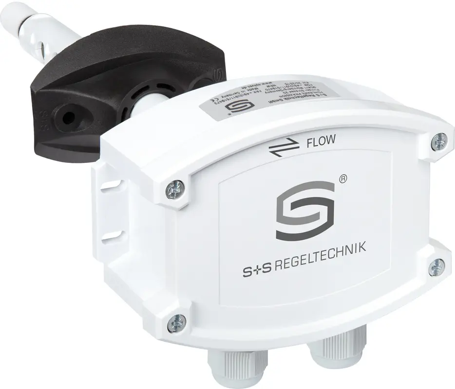 Produktfoto 1 von S+S REGELTECHNIK 1501-8116-6001-200 KFTM-CO2-Modbus Kanalfeuchtigkeits