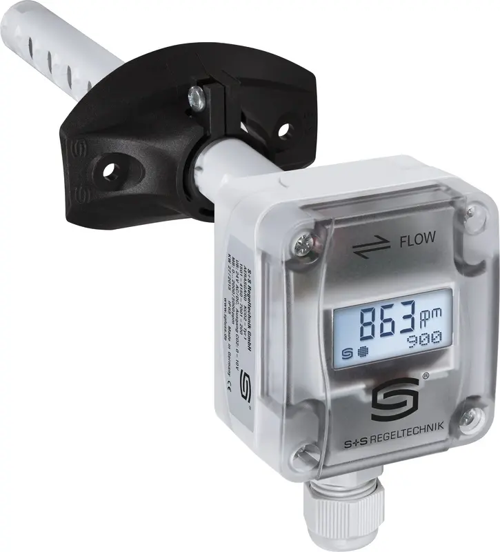 Produktfoto 1 von REGELTECHNIK Kanal-CO2-Sensor | CO2-Fühler AERASGARD® KCO2-AW LCD
