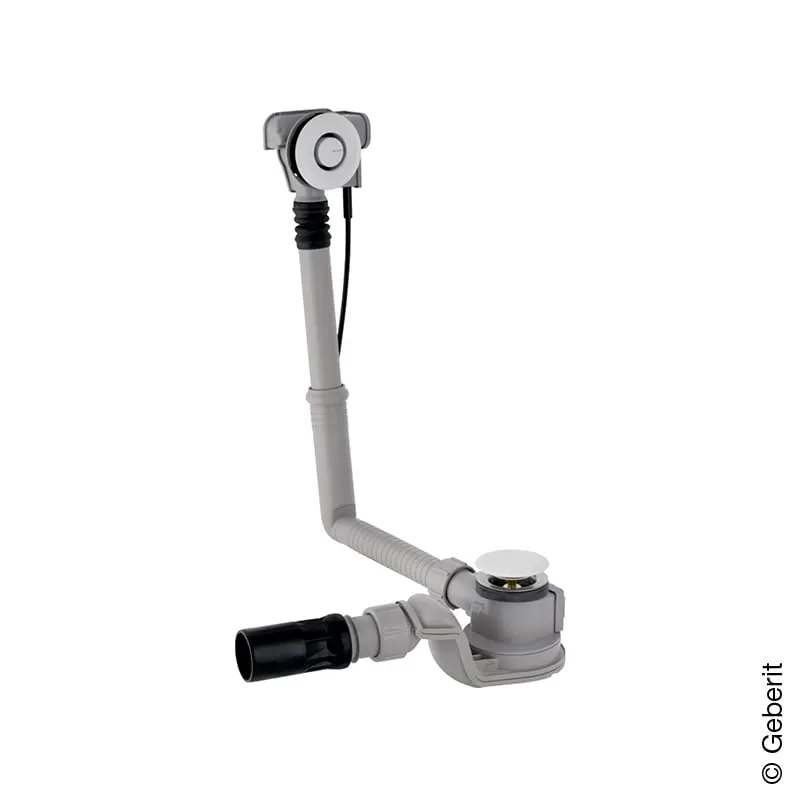 Produktfoto 1 von Geberit 150750216, Uniflex Ab- & Überlaufgarnitur Komplett-Set chrom