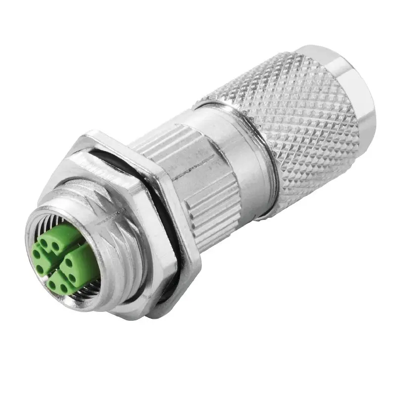 Produktfoto 1 von WEIDMÜLLER IE-BS-M12X-S-FH, Steckverbinder, M12, IDC, P/n: 1516340000