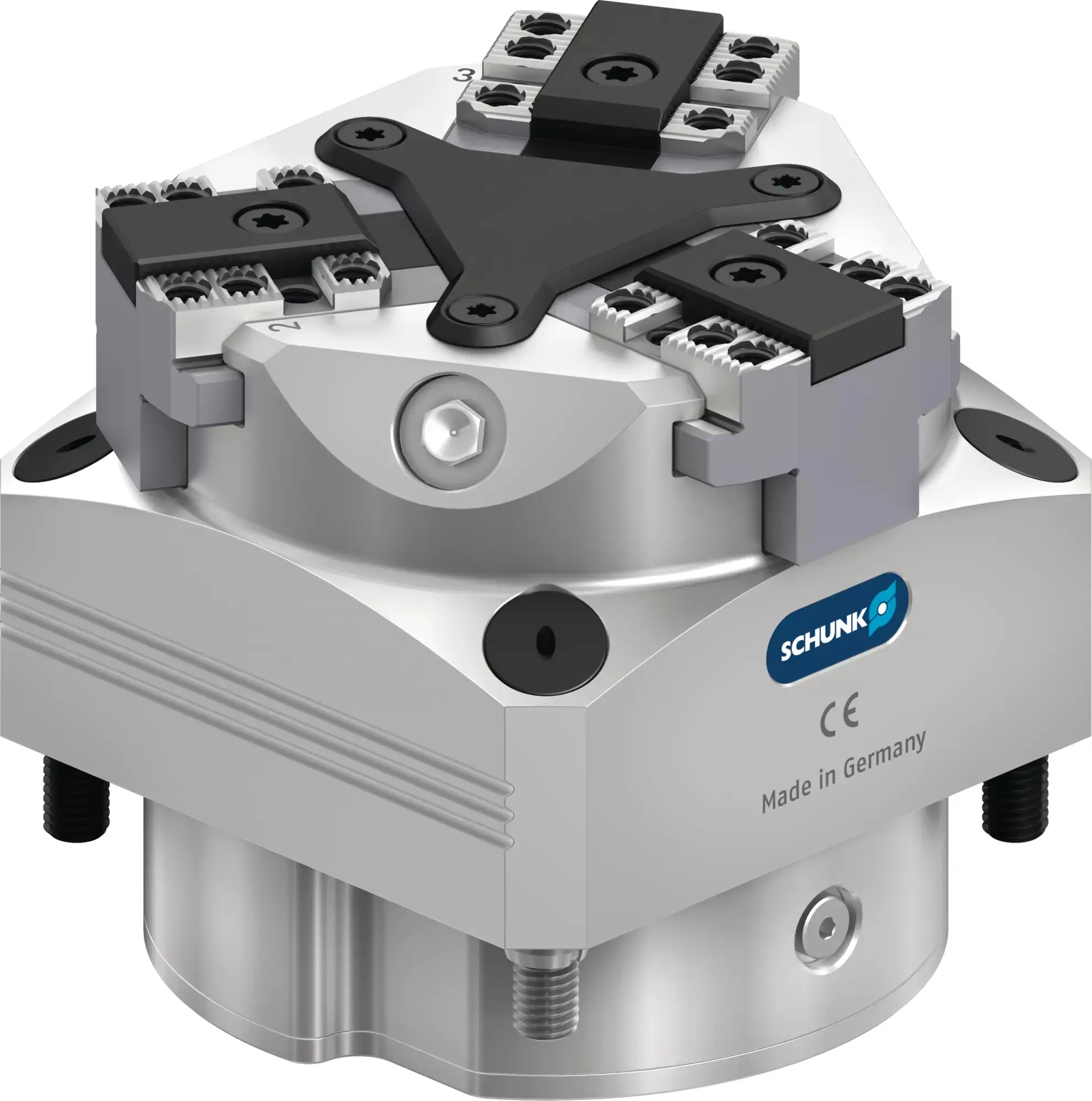 Produktfoto 1 von SCHUNK KRE3-LH 100 IOL, Elektromechanische Kraftspannblöcke
