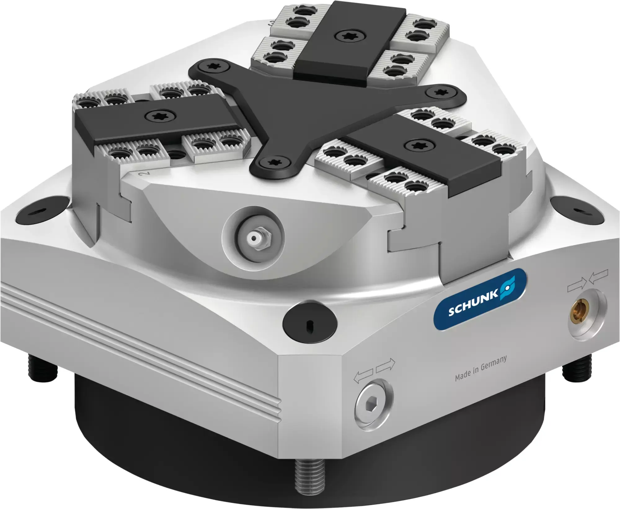 Produktfoto 1 von SCHUNK KRF3 160, Federgespannte 3-Backen-Kraftspannblöcke
