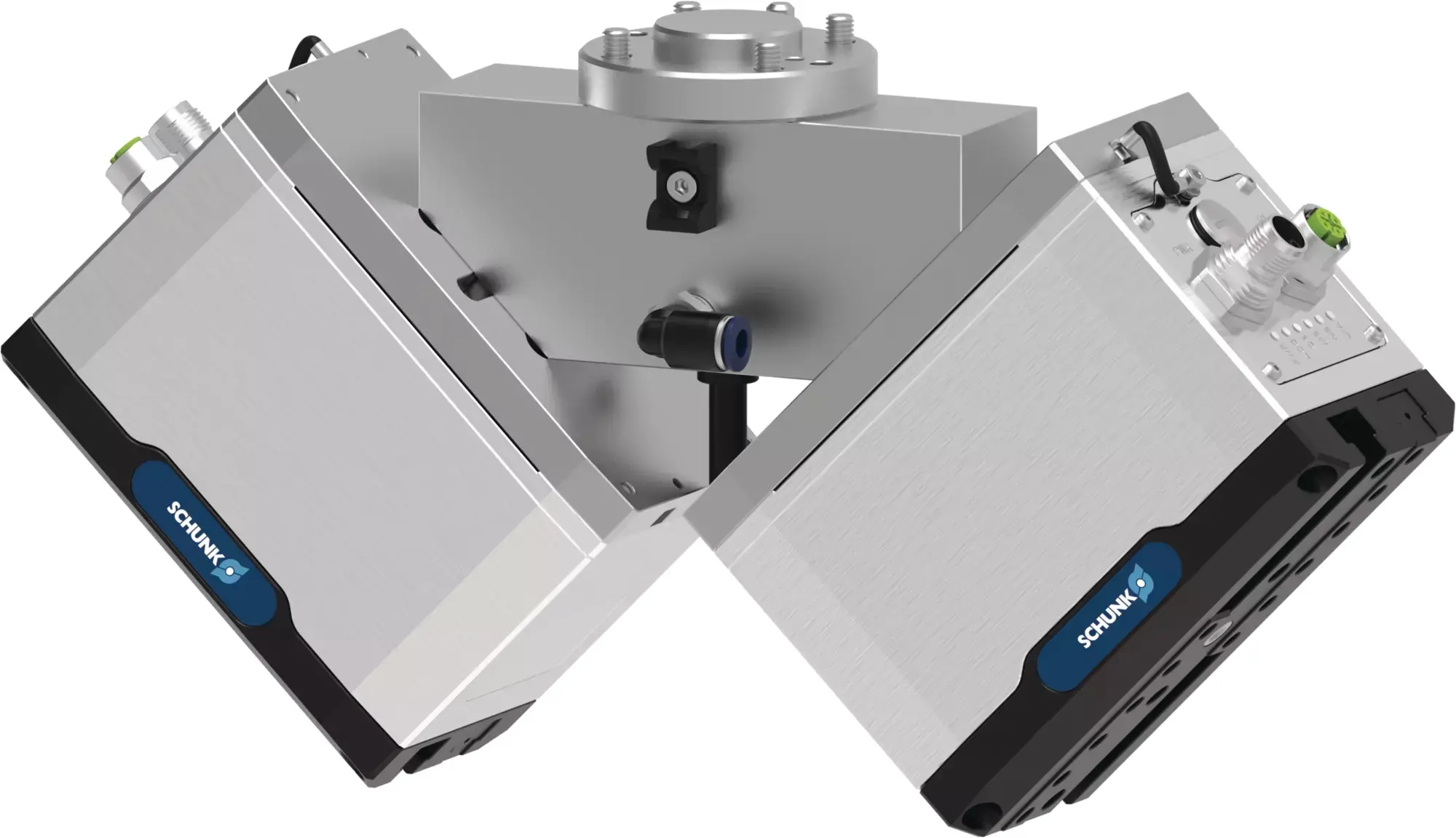 Produktfoto 1 von SCHUNK AKO 2xEGU60/ISO50, Roboter Verbindungspaket
