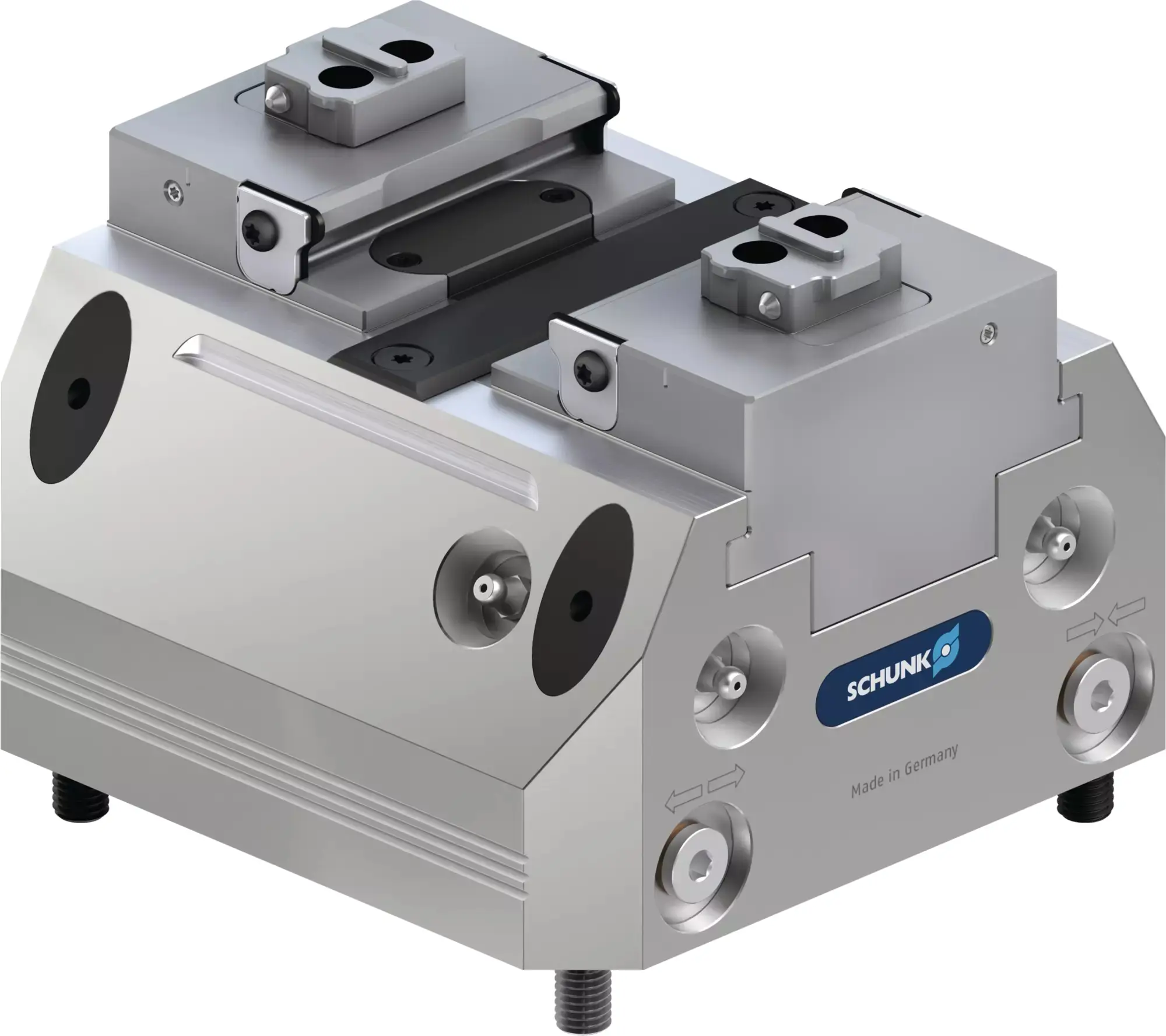 Produktfoto 1 von SCHUNK KSH3 160-PM-BWA, Hydraulische 2-Backen-Kraftspannblöcke