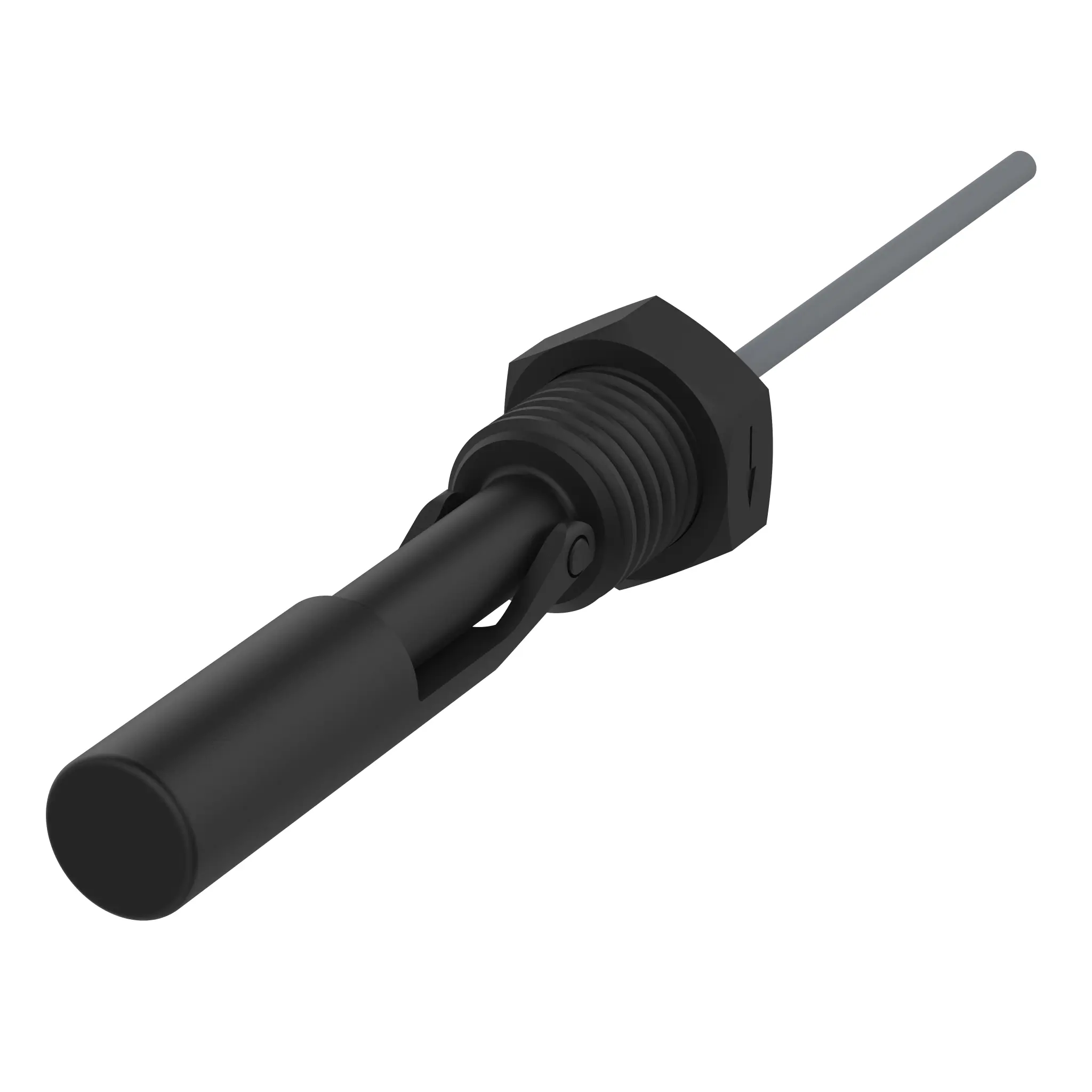 Produktfoto 1 von Elobau 153260 Sicherheitssensor magnetisch betätigt 1m Kabel
