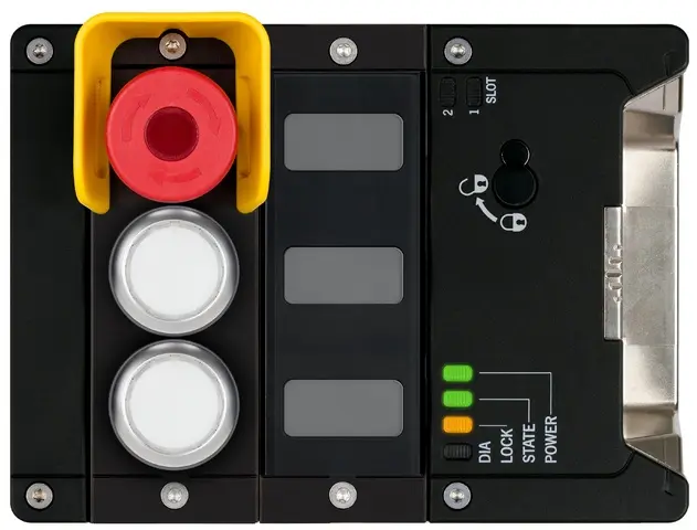 Produktfoto 1 von Euchner MGB2-L1-MLI-U-YB1A5-DA-R-164901, Zuhaltemodul
