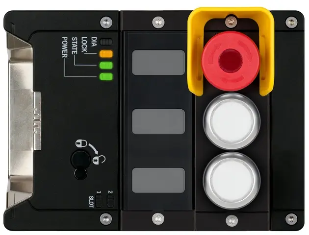 Produktfoto 1 von Euchner MGB2-L1-MLI-U-YB1A5-DA-L-164903, Zuhaltemodul