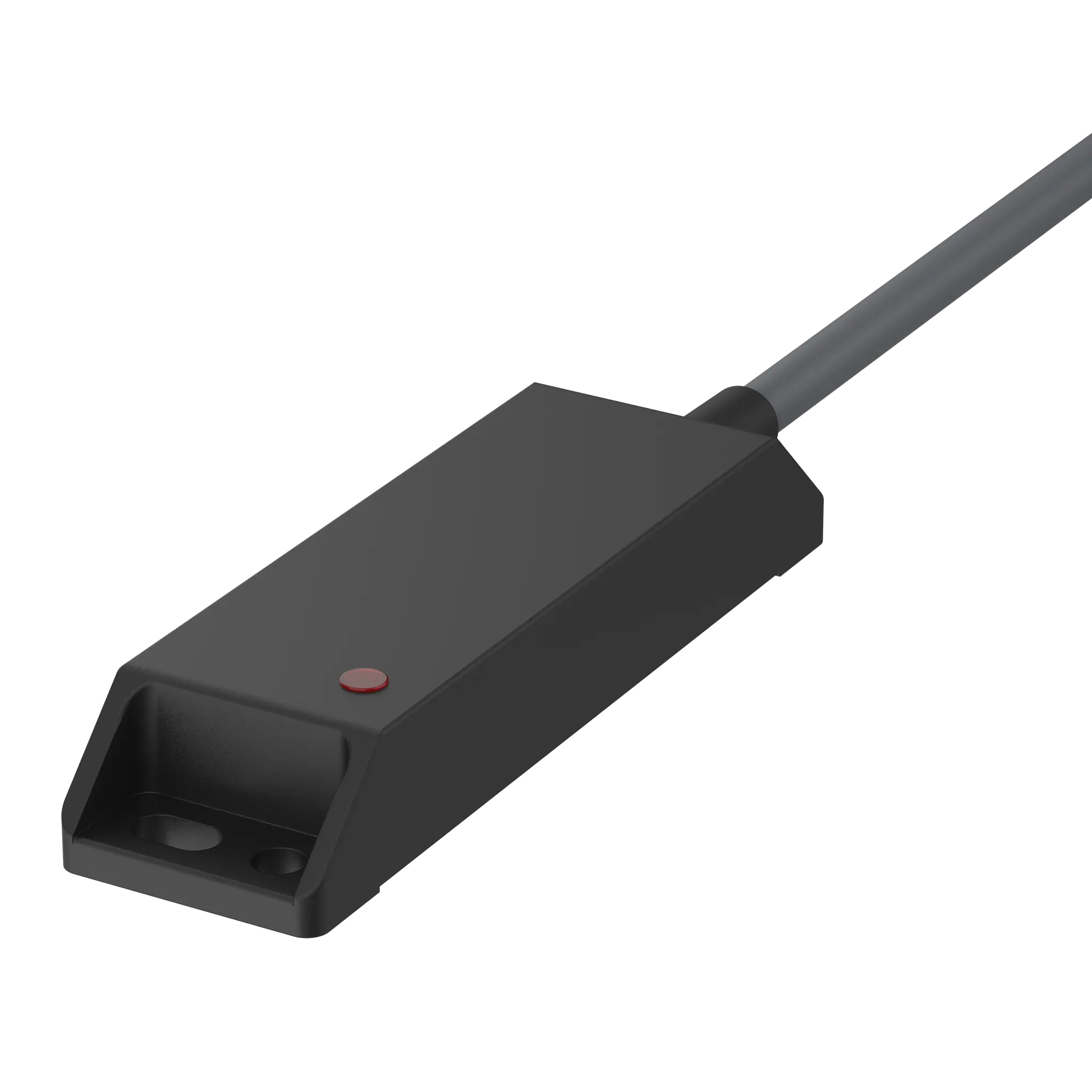Produktfoto 1 von Elobau 161271AA-10, Sicherheitssensor, magnetisch betätigt, Schließer/Öffner, 10m Kabel