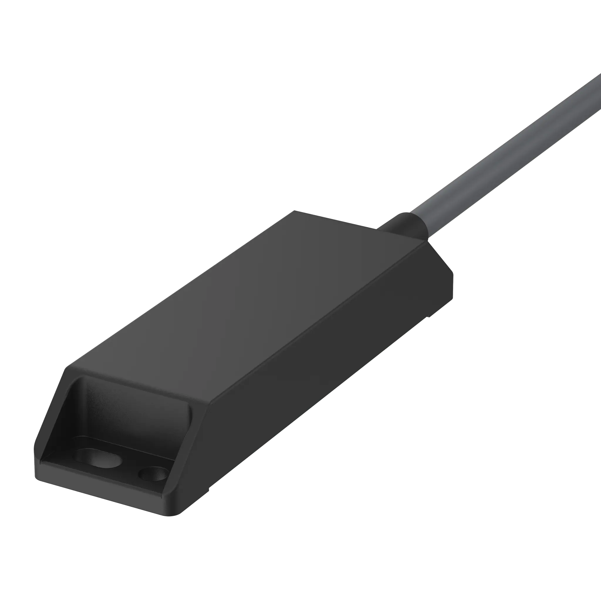 Produktfoto 1 von Elobau 165262-10, Sicherheitssensor, magnetisch betätigt, Schließer/Schließer, 3-adrig, 10m Kabel