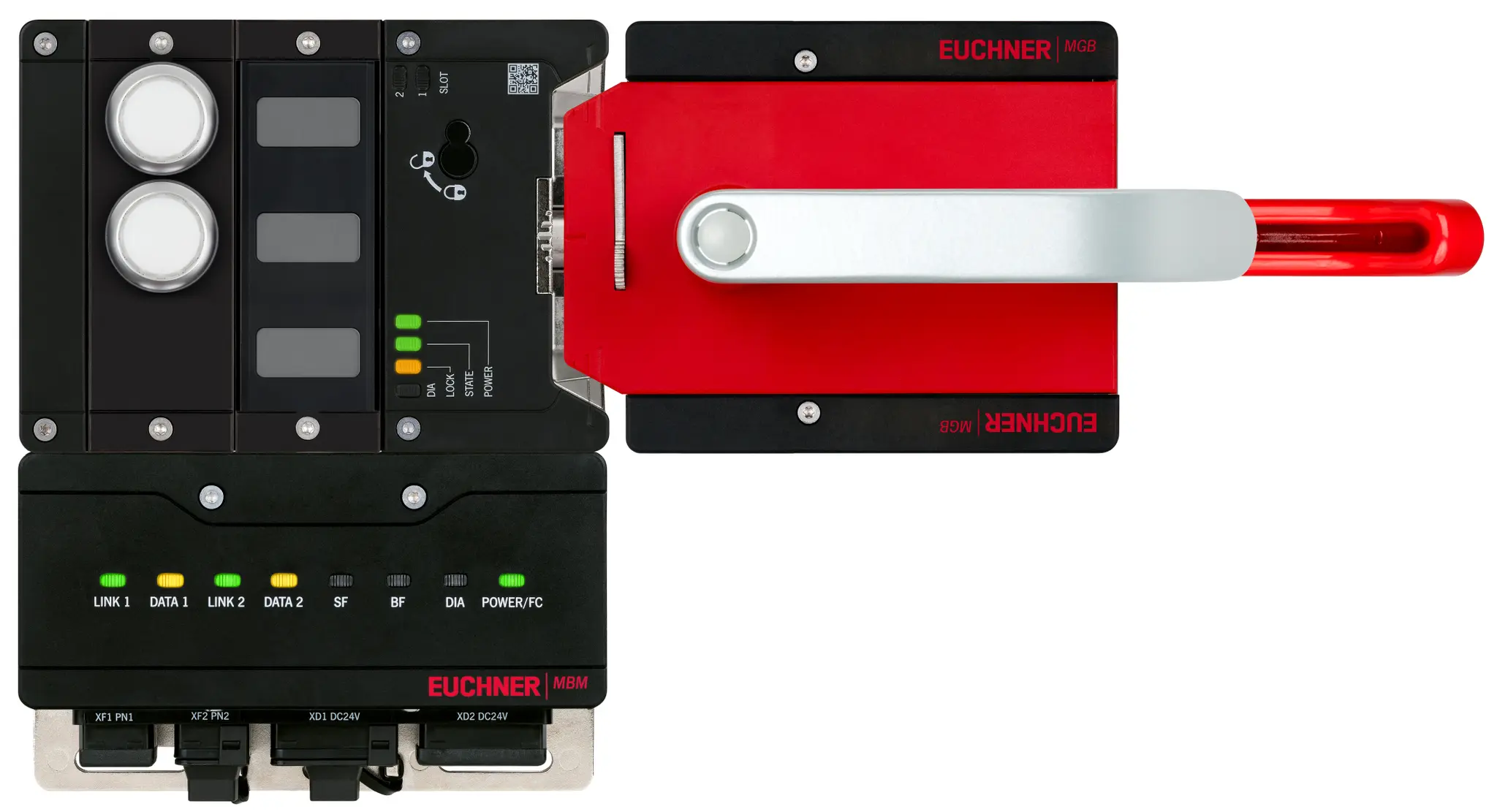 Produktfoto 1 von Euchner MGB2-L1HEB-PN-U-S3-DA-R-165372, Komplettset